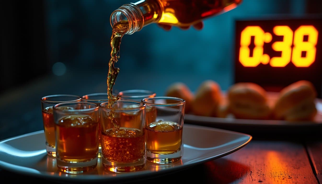 rapid empty stomach alcohol absorption