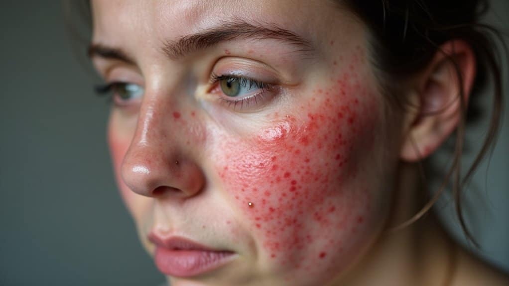 immediate severe life threatening alcohol allergic reactions