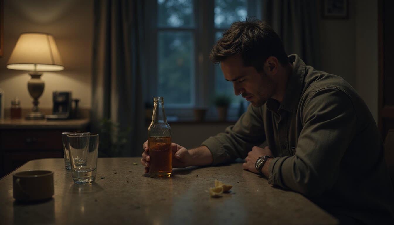 alcohol dominated daily routines