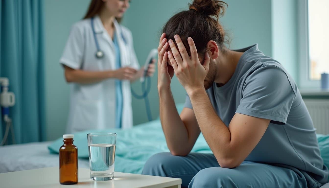 severe physical withdrawal symptoms disruption