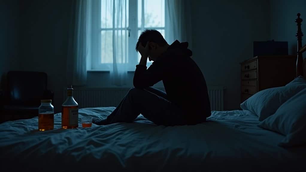 alcohol worsens underlying mental conditions