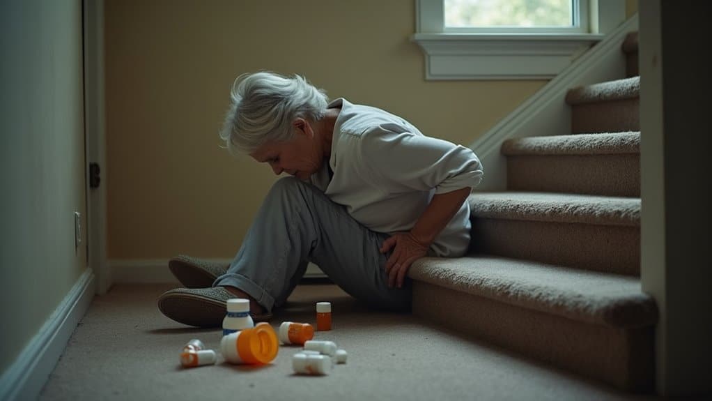 substance abuse heightens elderly fall risk
