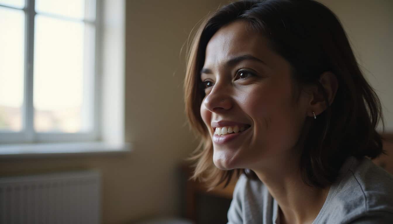 Emotional side profile of someone in heroin withdrawal support care