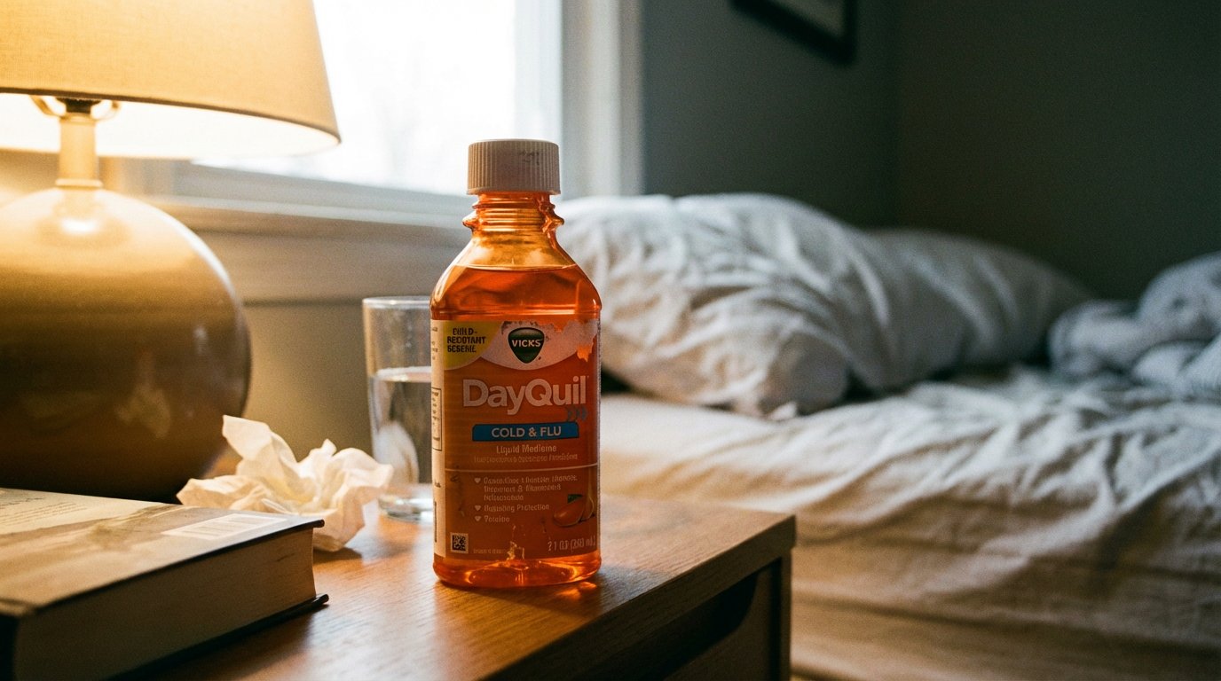 dayquil at night unsafe before bed