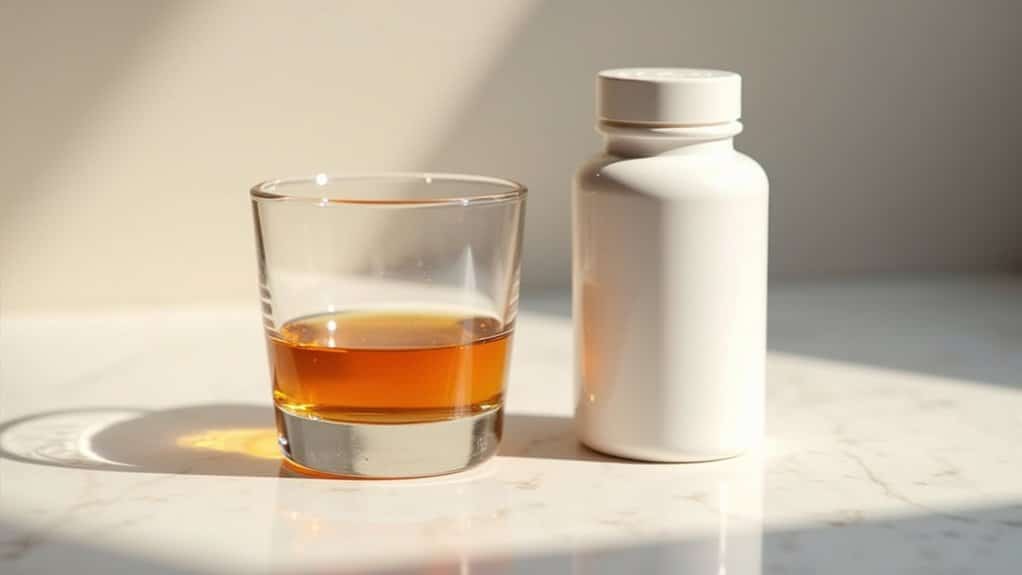 alcohol and magnesium citrate interaction