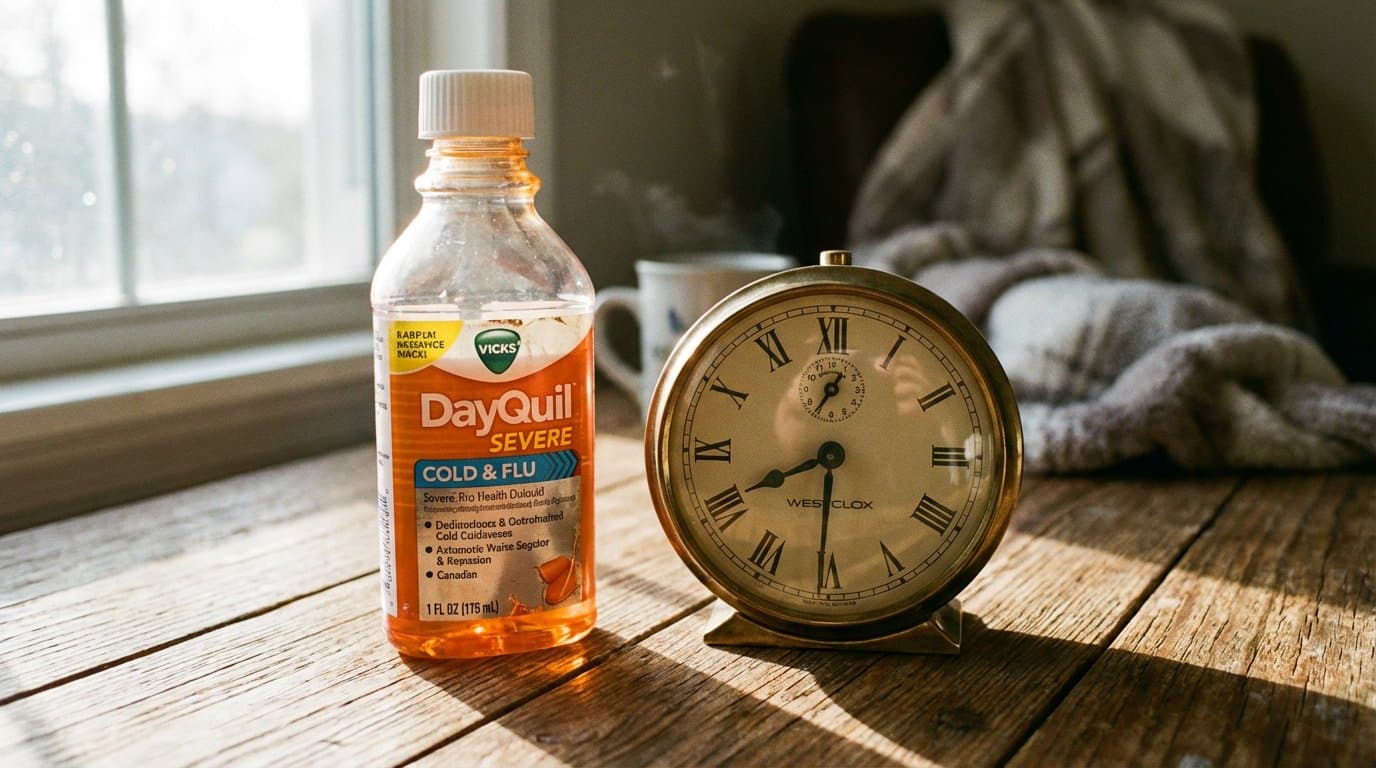 ingredient half life determines dayquil detection duration