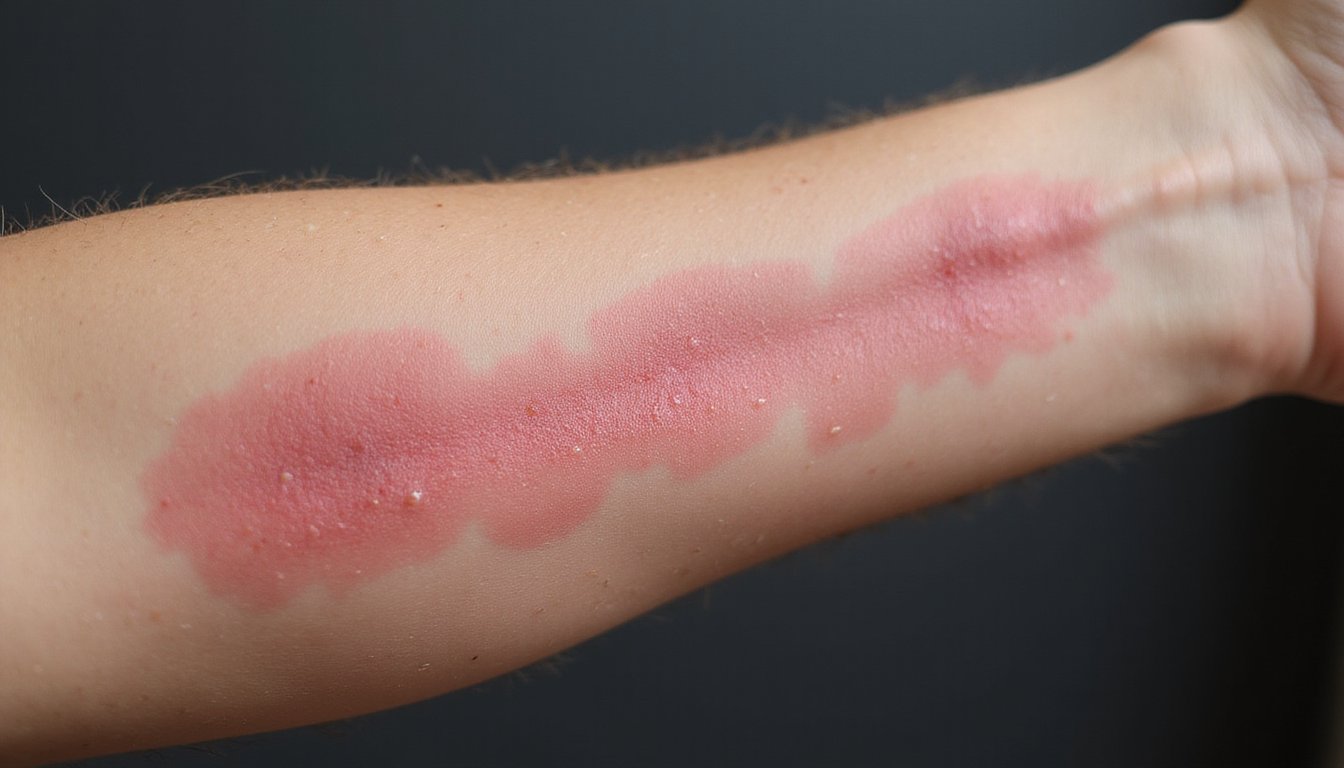 distinguishing track marks from injections