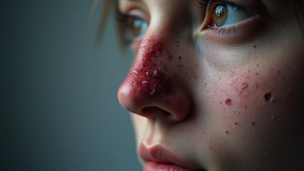 nasal septum perforation damage